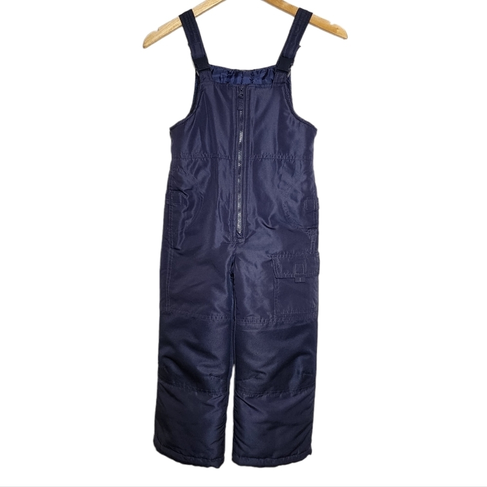 London Fog navy snow bibs‎